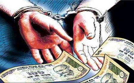 पौड़ी जिले में उप कोषाधिकारी को रंगे हाथों रिश्वत लेते गिरफ्तार किया गया