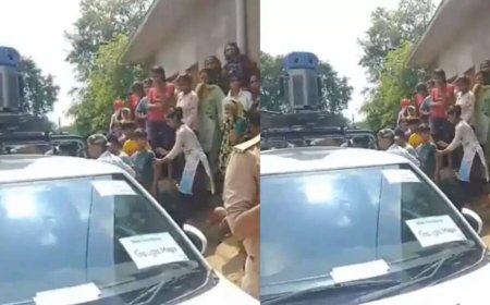 गूगल मैपिंग के दौरान गांववालों ने टीम को चोर समझकर पीटा, मामला गरमाया
