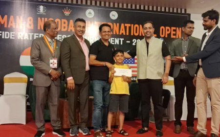 उत्तराखंड: कक्षा दो के छात्र तेजस तिवारी ने अंतरराष्ट्रीय शतरंज टूर्नामेंट में जीता पहला स्थान