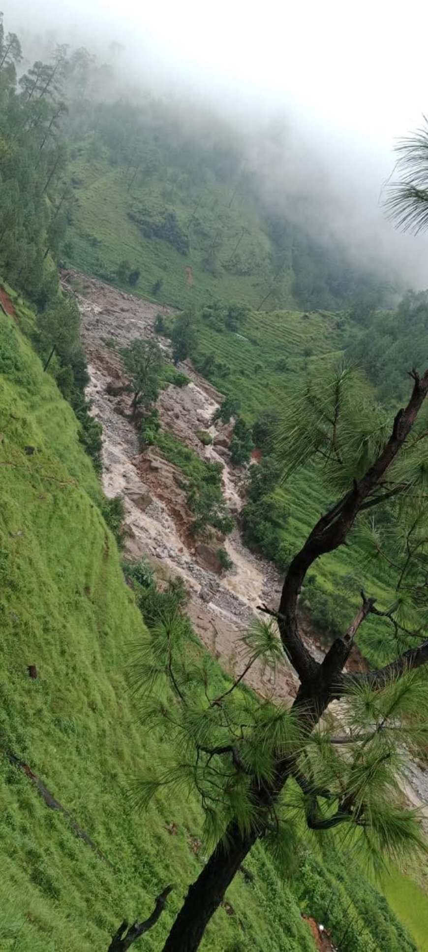 कपकोट के पौंसारी में बादल फटने से दो परिवारों को लगी भारी क्षति, शव बरामद, लापता लोग खोजे जा रहे