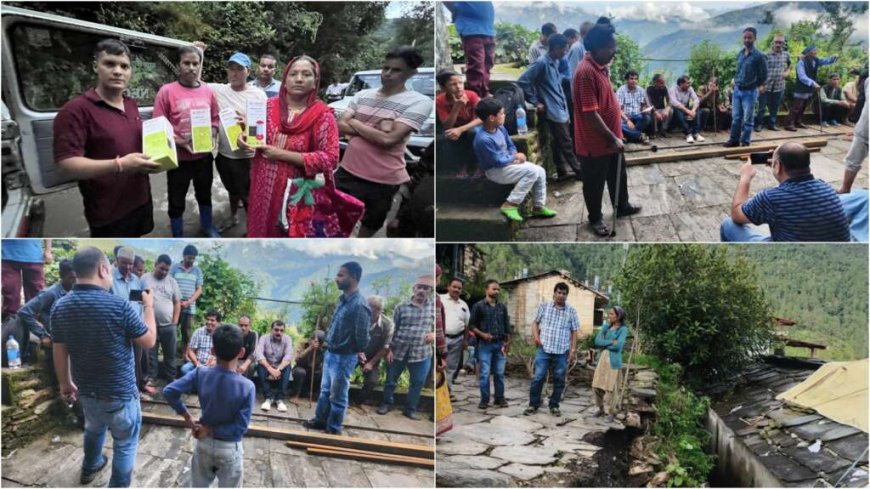 रुद्रप्रयाग में प्रशासन ने आपदा के समय दिखाई तत्परता, राहत कार्यों से मिली तुरंत सहायता