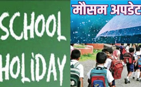 उत्तराखंड में भारी बारिश का अलर्ट, स्कूलों में अवकाश का आदेश