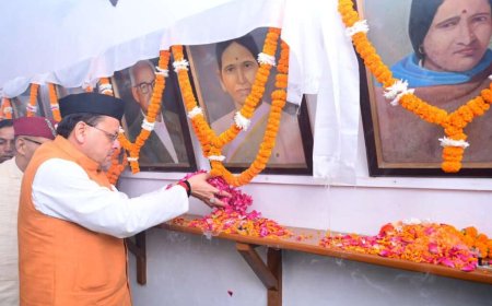 देहरादून: सीएम धामी ने मसूरी गोलीकांड के शहीदों को दी श्रद्धांजलि