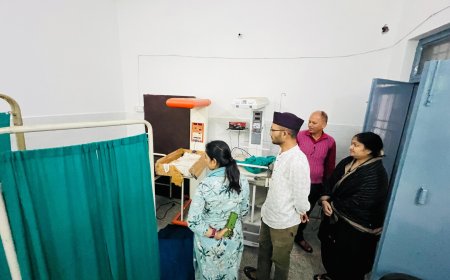 जिला पंचायत सदस्य विजया ने प्राथमिक स्वास्थ्य केंद्र का किया प्रभावी निरीक्षण