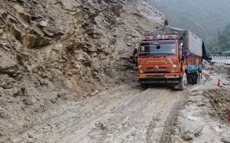 क्वारब की पहाड़ी पर 'बर्म तकनीक' से मलबा गिरने की समस्या होगी हल