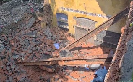 उत्तराखंड: जर्जर स्कूल बिल्डिंग गिरने से 120 बच्चों की जान बची