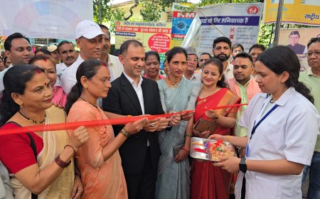 बागेश्वर में स्वस्थ नारी और सशक्त परिवार अभियान की शुरुआत, स्वास्थ्य शिविर से मिले सैकड़ों मरीजों को लाभ