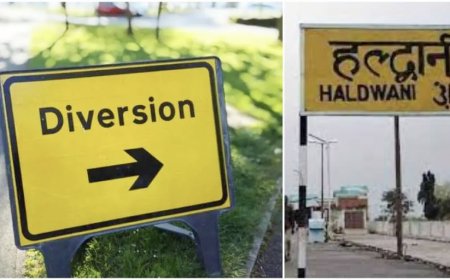 हल्द्वानी : श्री राम बारात शोभा यात्रा के दौरान यातायात डायवर्जन योजना