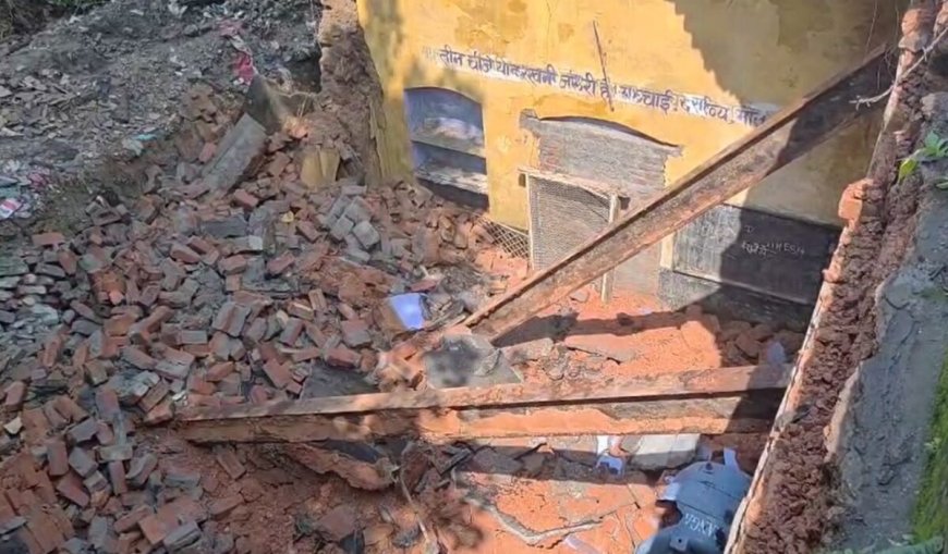 उत्तराखंड: जर्जर स्कूल बिल्डिंग गिरने से 120 बच्चों की जान बची
