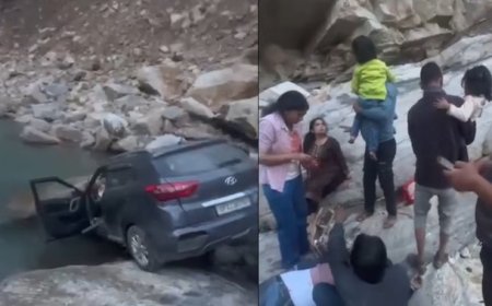 उत्तराखंड: केदारनाथ हाईवे पर कार खाई में गिरी, एक की जान गई