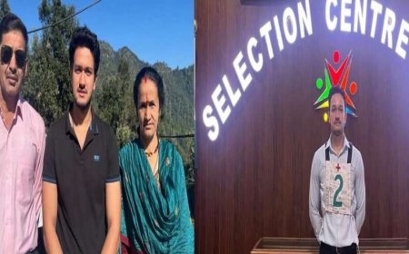 पिता के बाद बेटा भी पहनेगा वर्दी, डीडीहाट के अनुज कफलिया बने भारतीय नौसेना का हिस्सा
