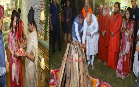 दिल्ली में अनिल बलूनी के घर इगास पर्व, अमित शाह हुए शामिल