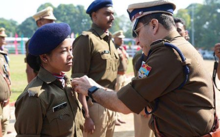38वें राष्ट्रीय खेलों में उत्कृष्ट प्रदर्शन पर म0कानि0 ज्योति वर्मा सम्मानित