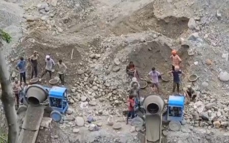 हल्द्वानी : (बड़ी खबर) गौला एप्रोच रोड सुरक्षा दीवार में घटिया सामग्री लगाने की शिकायत,