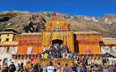 उत्तराखंड: भू बैकुंठ बदरीनाथ धाम के कपाट बंद