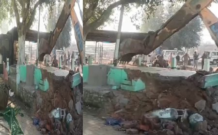 उत्तराखंड: यहाँ अवैध कब्जा नहीं चला, मजार जमींदोज की गई