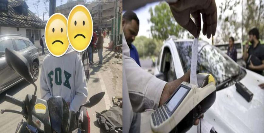 नैनीताल: एक महीने में दो हजार से ज्यादा दोपहिया वाहन चालकों के चालान काटे