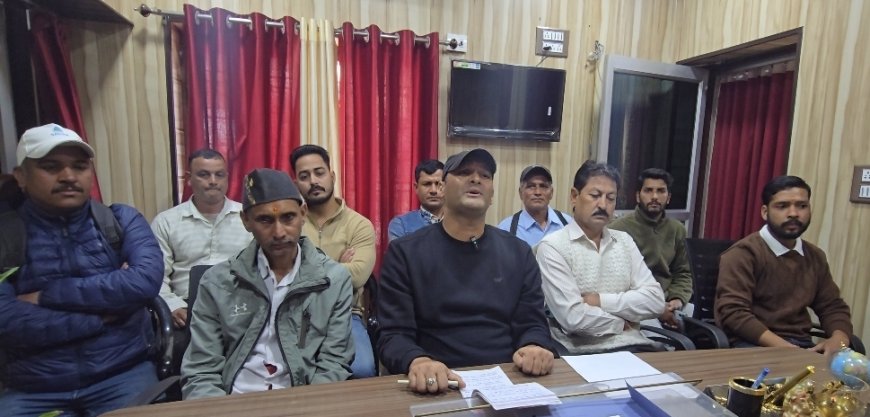 नव निर्वाचित ग्राम प्रधानों ने दी 20 नवंबर से आंदोलन की चेतावनी