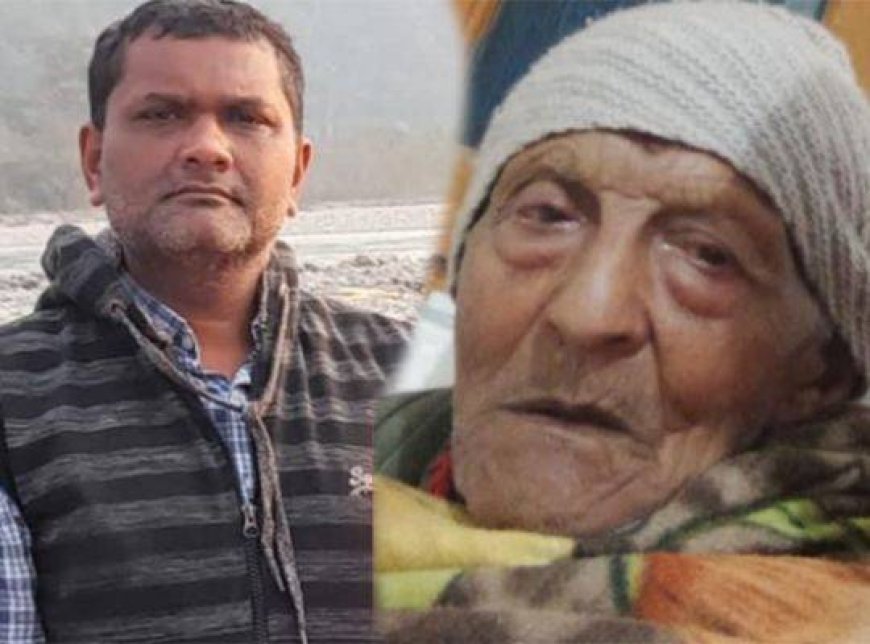 पिता के निधन को बर्दाश्त नहीं कर पाया बेटा, एक साथ जली दोनों की चिता