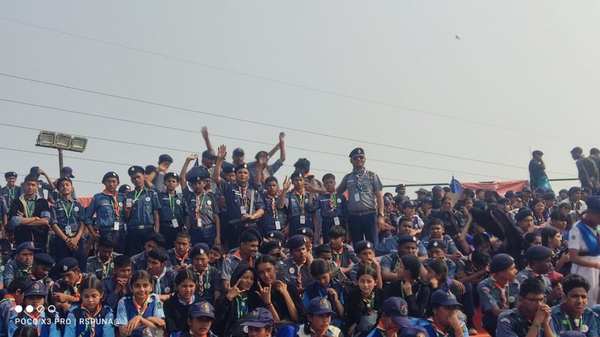 19वीं राष्ट्रीय जंबूरी का लखनऊ में भव्य शुभारंभ, राज्यपाल आनंदीबेन पटेल ने किया उद्घाटन