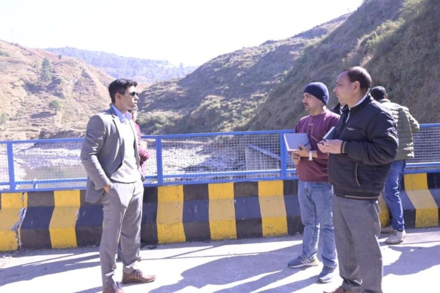 अल्मोड़ा: जिलाधिकारी ने राम प्रसाद टम्टा कोसी बैराज का किया स्थलीय निरीक्षण, पर्यटन संभावनाओं पर किया मंथन