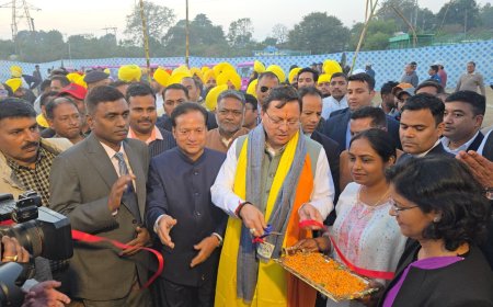 पंतनगर विश्वविद्यालय की कृषि प्रदर्शनी का मुख्यमंत्री धामी ने किया शुभारंभ