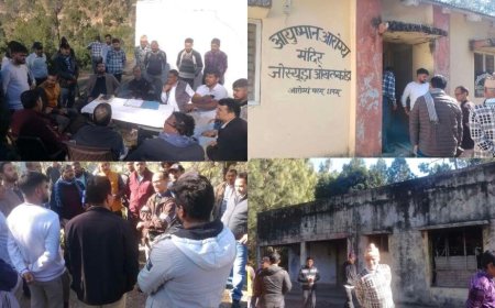 नैनीताल: डीएम के निर्देश पर ओखलकांडा के प्राथमिक स्वास्थ्य केंद्र जोस्यूड़ा पहुंची अधिकारियों की टीम , किया निरीक्षण