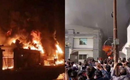 देहरादून: परफ्यूम फैक्ट्री में लगी भीषण आग , छह घंटे बाद 15 दमकल की गाड़ियों ने पाया काबू