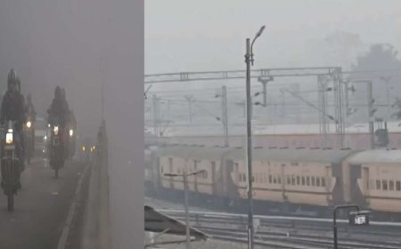 मैदानी क्षेत्रों में ठंड के साथ बढ़ा कोहरा, काठगोदाम और हल्द्वानी के रेल यात्री परेशान