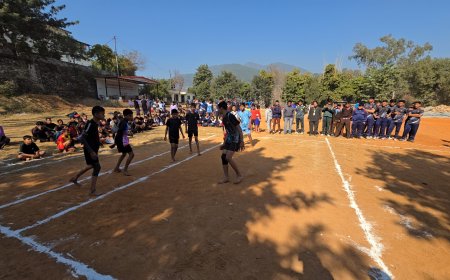 पीएम श्री राजकीय इंटर कॉलेज बागेश्वर में न्याय पंचायत स्तरीय खेल महाकुंभ का हुआ आयोजन