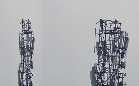 उत्तराखंड: यहाँ शराब के नशे में युवक मोबाइल टावर पर चढ़ा