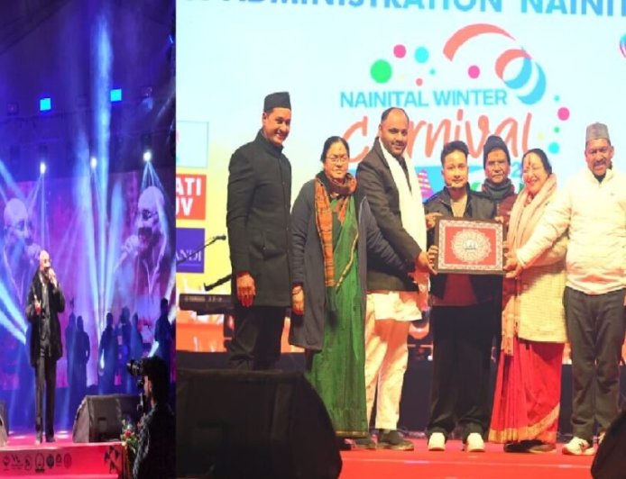 उत्तराखंड नैनीताल: पवनदीप राजन और बी-प्राक की प्रस्तुति से द्वितीय दिवस में रंगारंग उत्सव
