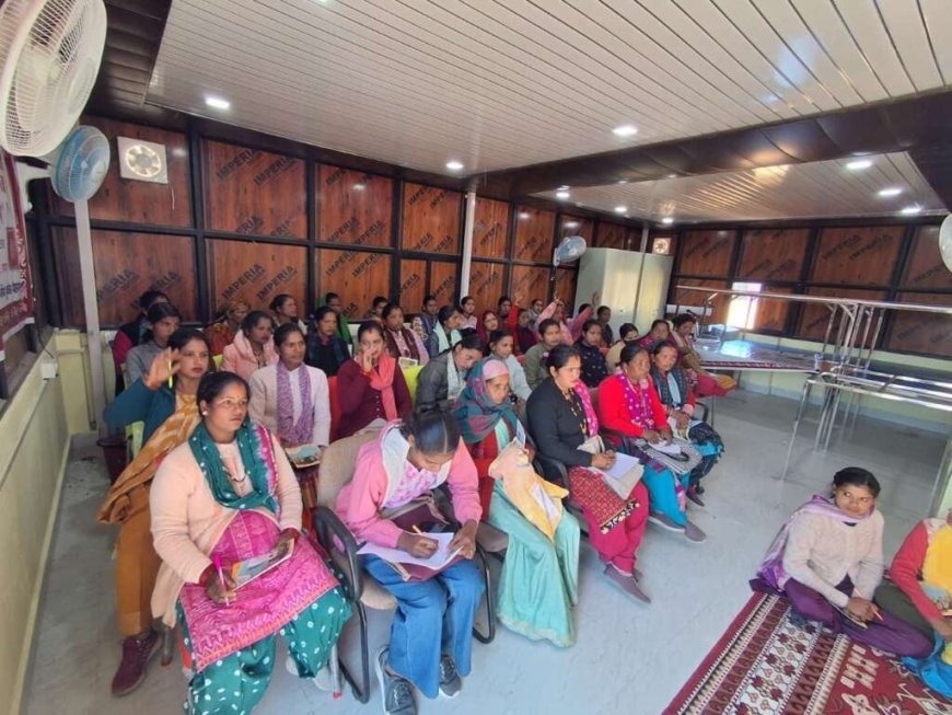 चंपावत: मंडुवा से रोजगार , 70 से अधिक महिलाओं को तकनीकी प्रशिक्षण