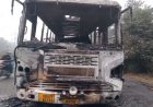 लोहाघाट से निकली बस में लगी आग, चालक और परिचालक की सूझबूझ टला बड़ा हादसा