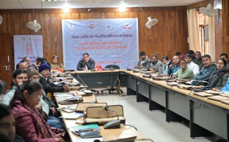 रुद्रप्रयाग: लघु सिंचाई व जल स्रोत संगणना को लेकर जिला स्तरीय प्रशिक्षण कार्यशाला का आयोजन