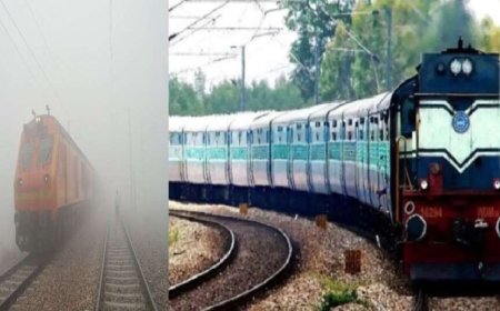 नए साल में कोहरे ने किया परेशान, दिल्ली से चलने वाली कई ट्रेन हुई रद्द