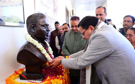 देहरादून: हरबंस कपूर की जयंती पर सीएम धामी ने दी श्रद्धांजलि