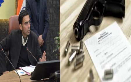 देहरादून में 827 शस्त्र लाइसेंस निरस्त, डीएम बंसल ने लिया बड़ा एक्शन