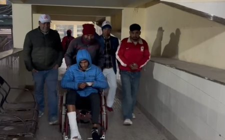 रेडक्रॉस ने दिखाई मानवता की मिसाल,सड़क हादसे में घायल दो युवकों को पहुंचाया अस्पताल