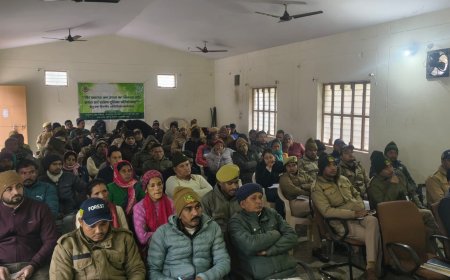 गैर काष्ठ वन उपज का विकास एवं हर्बल एयरोमा टूरिज्म पर विशेष कार्यशाला का आयोजन