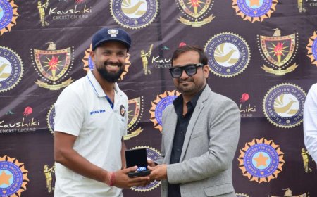 मयंक मिश्रा ने रणजी ट्रॉफी में अपने करियर का नया मुकाम हासिल किया, 150 विकेट पूरे किए