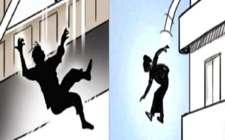 अलग होने के डर से प्रेमी युगल ने यहाँ छत से लगाई  छलांग