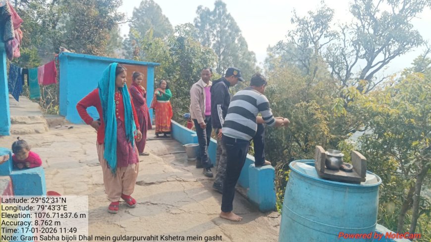 मानव–वन्यजीव संघर्ष रोकथाम को लेकर वन विभाग सक्रिय, प्रभावित क्षेत्रों में गश्त व जनजागरूकता अभियान