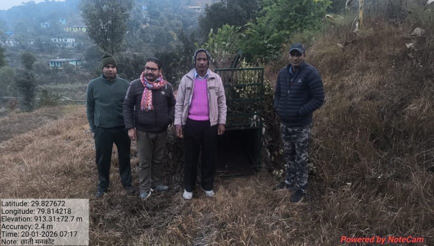 मानव-वन्यजीव संघर्ष नियंत्रण में बागेश्वर वनप्रभाग का सक्रिय प्रयास: जागरूकता और गश्त अभियान