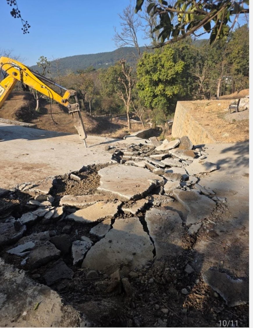 उत्तराखंड: डीएम ने अवैध प्लांटिंग और सरकारी संपत्तियों में अतिक्रमण के खिलाफ शुरू किया ध्वस्तीकरण अभियान