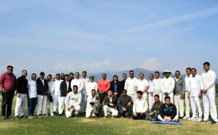 हल्द्वानी: पुलिस एकादश ने प्रेस एकादश को हराया, तीन मैच की सीरीज़ में 2-0 की अजेय बढ़त