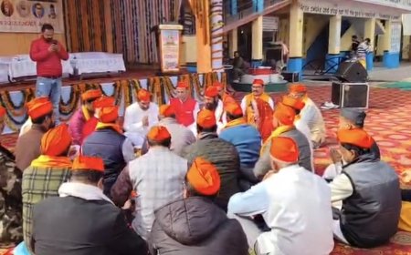 बागेश्वर नगर में विराट हिंदू सम्मेलन का भव्य आयोजन, वक्ताओं ने दिया सामाजिक एकता और संस्कारों का संदेश