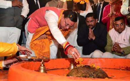 उत्तराखंड: खटीमा में महाशिवरात्रि मेले का शुभारंभ, सीएम धामी ने किया जलाभिषेक