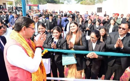 Uttarakhand: सीएम धामी ने खटीमा में अधिवक्ताओं के नवनिर्मित चैंबर का किया लोकार्पण