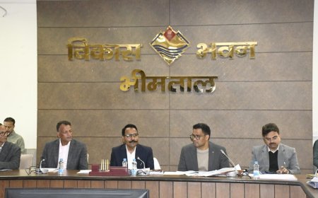 भीमताल :(बड़ी खबर) DM रयाल ने ली विभागों की बैठक, सभी अधिकारियों को 10 मार्च तक पूर्ण बजट खर्च करने के निर्देश